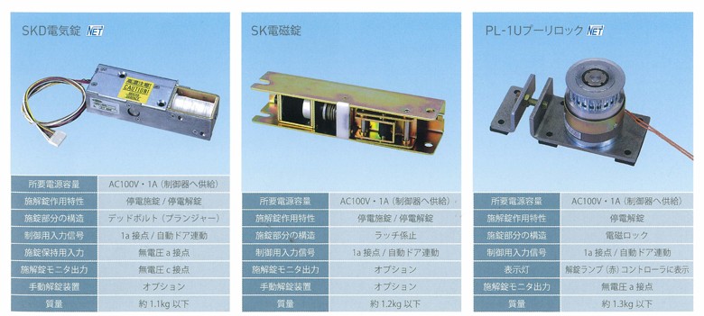 取扱商品詳細 自動ドアセキュリティシステム 取扱商品 自動ドア ステンレス建材の神奈川ナブコ