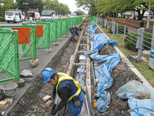 神奈川ナブコ,建設部施工写真