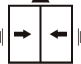 自動ドアが<br />
閉じない